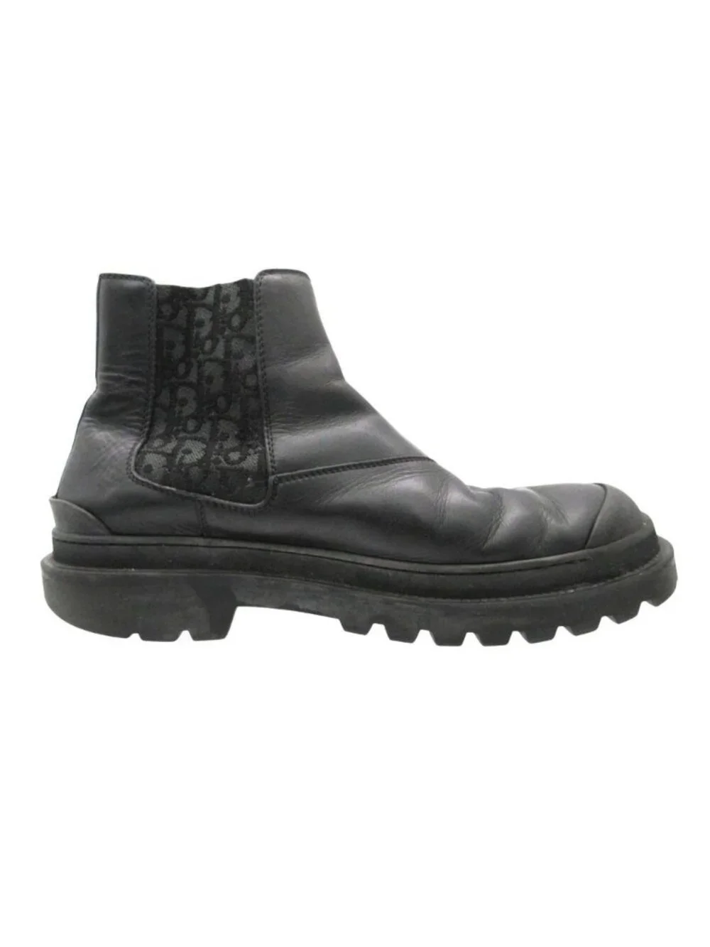 Dior Homme Boots Expl Chelsea Boot Oblique Side Gore Shoes 43 Black
